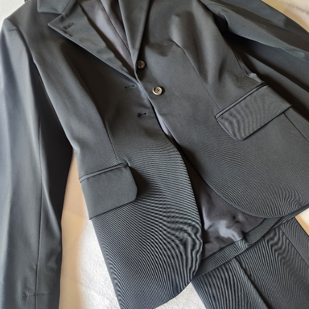 Authentic Prada Black Classic Suit ( Small Size )